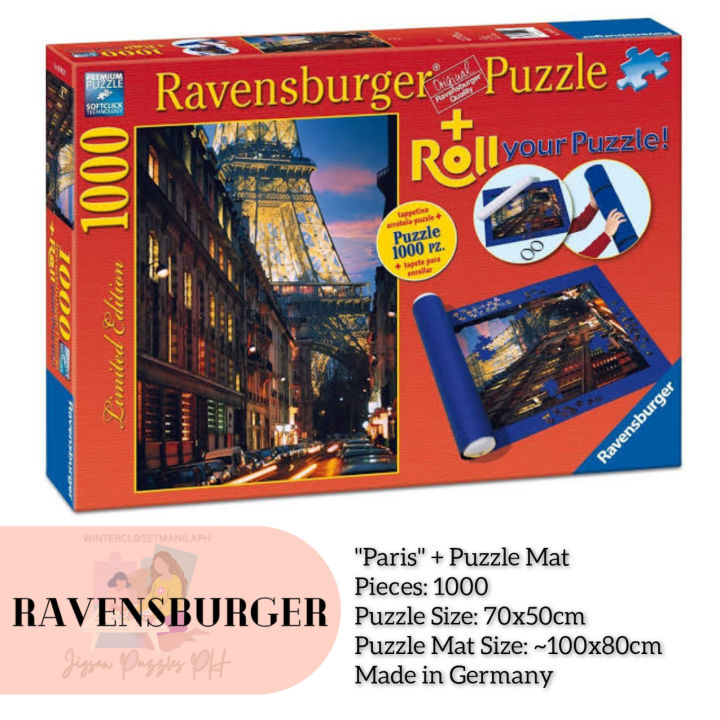 Ravensburger Special Edition Puzzle Mat + 1000 piece Jigsaw Puzzle