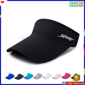 Topi Senam Zumba Wanita: Golf Cap Korea Import Olahraga Sport Women Hat Beach