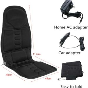 ขายดีที่สุดในตอนนี้  เบาะนวด เก้าอี้เบาะนวดไฟฟ้า นวดได้5จุด คอ ไหล่ หลัง เอว 4 ใน 1 เดียว เบาะนวดในรถ