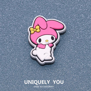 Jibbitz cross charm hello  Kuromi Cinnamon Dog Cute Cartoon Shoes Accessories