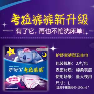 WHISPER Koala Intimate Underwear 护舒宝考拉安睡裤 Seluar Haid Wanita Malam Sanitary Napkin Whisper Koala Overnight Panty