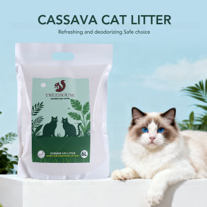 TREEHOUSE BUNDLE Premium CASSAVA Cat Litter Eco-Friendly Biodegradable Fast Clump