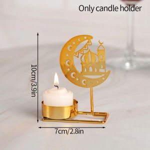 Holder Lilin Church Tempat Lilin Model Eropa Elegant Mundur Candle Holder