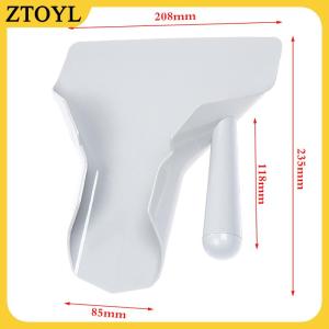 ZTOYL Colorful Heart Xẻng Xúc Khoai Tây Xẻng Nhựa Cấp Thực Phẩm Khoai Tây Chiên Muỗng Chiên Có Tay Cầm