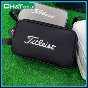 Túi golf cầm tay Titleist CYB 2025 - Túi đựng đồ golf nam nữ chất liệu da pu trơn chống nước