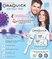 OraQuick HIV Self Test ออราควิก ชุดตรวจ เอชไอวี ด้วยตนเอง ตรวจจากน้ำในช่องปาก ไม่ต้องเจาะเลือด ใช้งานง่าย แม่นยำ 1 กล่อง. 