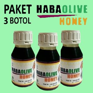 BBM-3 Botol Madu HABAOLIVE HONEY 100% ORIGINAL
