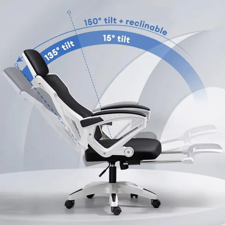 Office Chair Gaming Chair Ergonomic Chair with Arm Rest Computer Chair ...