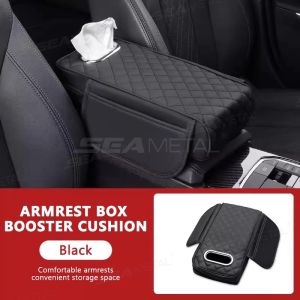 Kotak Tisu Mobil Armrest Pad Mobil Console Box Storage Konsole Cover Tatakan Sandaran Tangan