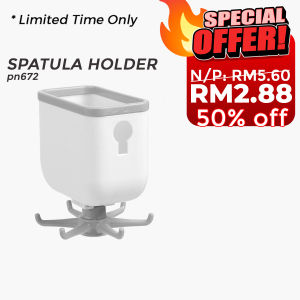 CLEARANCE SPATULA HOLDER 360 Degrees Rotating Hook Kitchen Storage Organizer Storage Rack Holder Wall Mounted Hanging