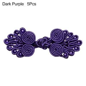 LUMIQLO 5Pcs Handcraft Invitation DIY Chinese Knot Button Cheongsam Buttons Knot Fastener Tang Suit