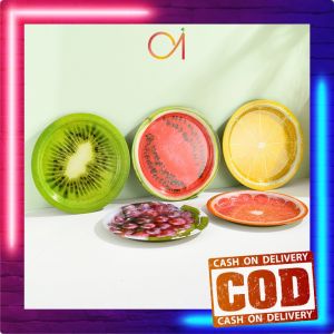 AI-C1235 Wadah Piring Saji Fruit Plate / Piring Buah Nampan Saji Bentuk Buah Tahan Karat Serbaguna