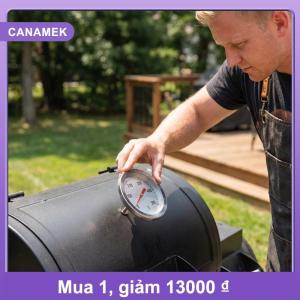 【CANAMEK】 Bimetallic BBQ Lò Nướng Thịt Nhiệt Độ Đo 0-500c cho người hút thuốc sử dụng nhà bếp