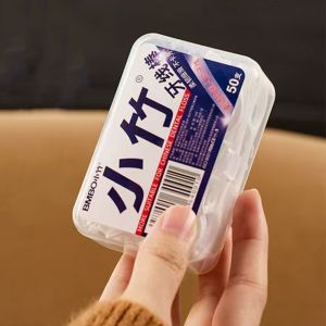 YUNAFIN Automatic Ejectable Floss Dispenser without Floss Oral Care Dental Floss Box Portable Floss Organiser