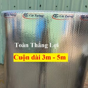 ( Khổ cao 1.5m x dài từ 3m đến 5m) Cuộn cách nhiệt CÁT TƯỜNG chống nóng mái nhà mái tôn chất lượng
