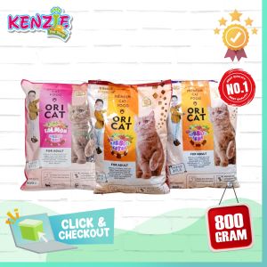 ORI CAT / ORICAT ADULT IKAN/KOTAK 800 GRAM FRESHPACK - Makanan Kering Kucing Dewasa