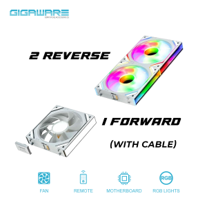 Jungle Leopard Interstellar V2 3in1 ARGB Block Chassis Fan