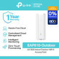 TP-Link Official Store | EAP610-Outdoor AX1800 | Up to 1.8 Gbps WiFi 6 Mesh Fiber Wi-Fi Wireless Range Extender Long Range Access Point Signal Booster for All Network. 