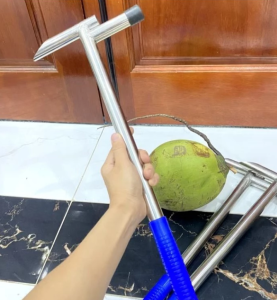 Búa đục dừa làm bằng inox 304 dày 15 mm hàng chuẩn công ty sản xuất