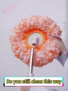 Cleaning Mop Car Wash Microfiber Mop Head Rotating Cotton Pads Replacement Spin for Wash Floor