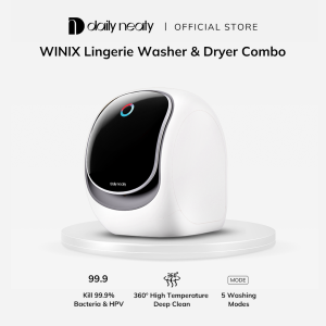 【Daily Neaty】 WINIX Mini Wash-Dry Combo Machine | 7 Intelligent Washing Modes | Kill 99.9% Bacteria & HPV | Intimate Apparel Wash-Dry Machine | WiFi Connection | High Temperature Wash | 静护板迷你洗衣机
