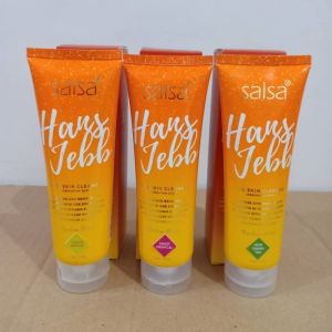 ♥ CANTIKA ♥ Salsa hans jebb penghilang daki angkat lulur cair sel kulit mati peeling gel badan wajah