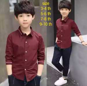 kemeja anak laki laki DANDY 3-10 tahun / kemeja anak laki terbaru 2023 / kemeja anak laki laki