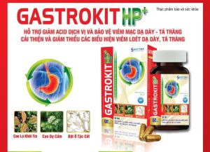 Gastrokit HP+ cải thiện và giảm thiểu các biểu hiện viêm loét dạ dày - ta tràng....