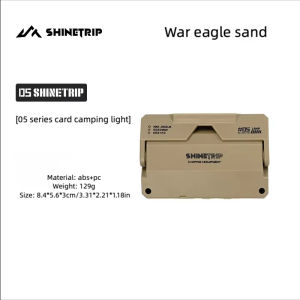 SHINETRIP Led Illuminator Lumi Card Light Outdoor Camping Lamp Tripod Magnet Hanging Lamp Lampu