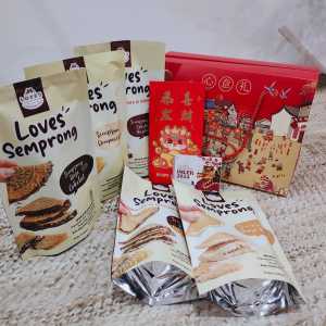 Hampers Imlek JINBAO GIFT Snack Cemilan CNY - Bingkisan Kado GB231
