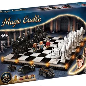 Building Block Toy Magic Chessboard Compatible Ha-rry Potter Hogwarts Wizards Chess