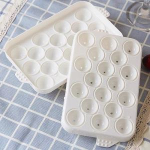 18 ช่องเล็ก 6 ช่องใหญ่ ทำน้ำแข็ง กลม พลาสติกเกรด ผลิตจาก ❄️ ทำน้ำแข็ง Ice Ball