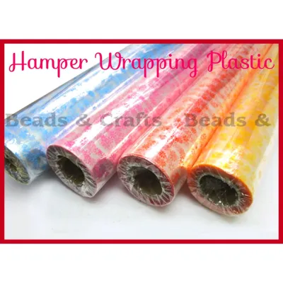80 Meter AGB Hamper Wrapping Plastic/Plastic Pembalut Hamper Lutsinar