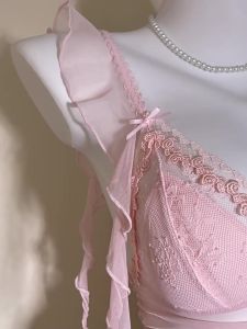 HT283 Váy ngủ 2s cánh tiên bo nhúm đuôi cá tôn dáng đồ ngủ ren ôm body xuyên thấu gợi cảm HT283