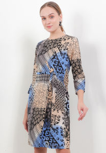 Arjuna Weda Sackdress Batik Wanita Motif Tambal Pelangi