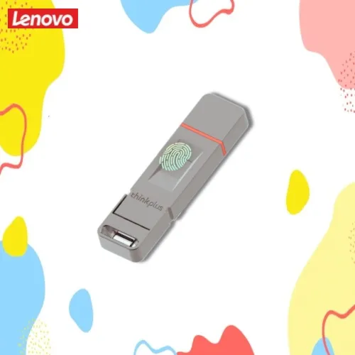 Lenovo multiple type c usb 3.2 FU100 pendrive encrypted cipher fingerprint thinkplus otg flash
