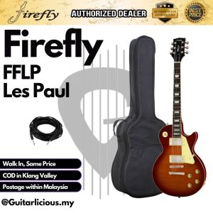 Firefly Les Paul Design Electric Guitar with Double Closed Humbucker (FFLP) 6 strings  gitar elektrik rock music lektrik LP