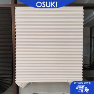 OSUKI Window Door Curtain Portable White (180 x 60cm)