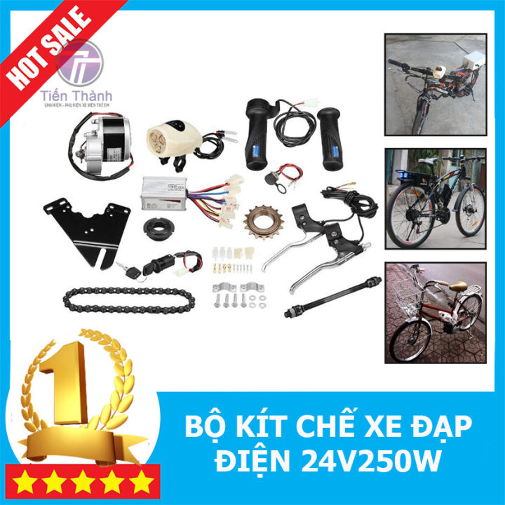 Combo Bộ Kít Chế Xe Đạp Điện | Xe Máy Điện 24V250W Dễ Dàng Và Tiện Lợi ...