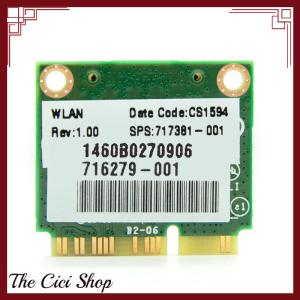 [The Cici Shop] 1Pcs Mini PCI-E Dual-Band 2.4G 5Ghz Wireless Network Card AC 7260 7260HMW Bluetooth 4.0 802.11a b g