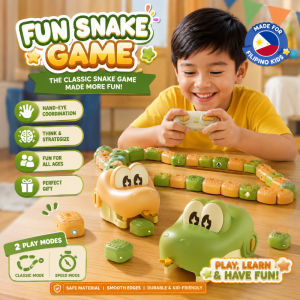 Fun Snake Game Remote Control Magnetic Toy USB Rechargeable Multiplayer Parent-Child Interactive Toy