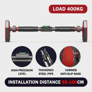 SG Ready Stock Pull Up Bars Portable Home Chin Up Fitness Equipment Pull Up Bar No Drilling Load Bearing 400KG
