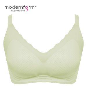 Modernform (P1149) Women/ Ladies Cotton Seamless Wireless Full Cup Comfortable Bra