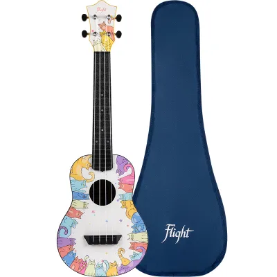 Flight TUC-35 / TUC-KITTY Concert Travel Ukulele + free gig bag