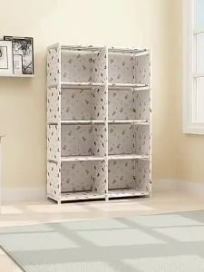 (HOME+) Bookcase Simple Table Floor Shelf Student Dormitory Bedroom Toy Storage Shelf Bookcase