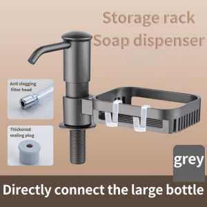sink soap dispenser for kitchen Kitchen Soap and Lotion Dispenser in Spot Free Stainless Steel