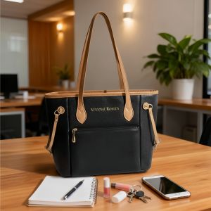 Womens Handbag with Multiple Compartments and Slingbag