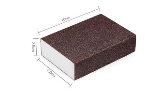 Kitchen Cleaner Emery Sponge Removing Rust Microfiber Dish Cloth Super Absorbent Kitchen Towel Cleaning Rag