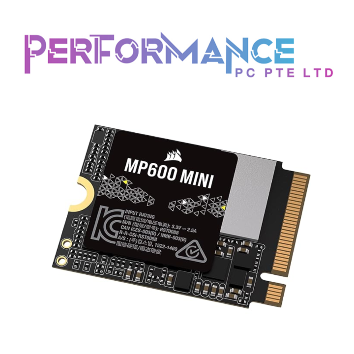 Corsair MP600 CORE MINI 1TB (Gen4) PCIe x4 NVMe M.2 2230 SSD (5 YEARS