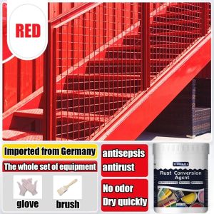 【No Need to Polish 】 Anti Rust Paint for Metal Metal Rust Paint Quick-drying Anti-mildew & Anti-Corrosion Anti-Corrosion Rust Remover Anti-Rust Primer Metal Rust Converter Metal Primer